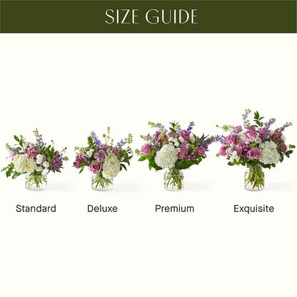 Violet Caress Bouquet –  Waddington Blooms, Waddington NY