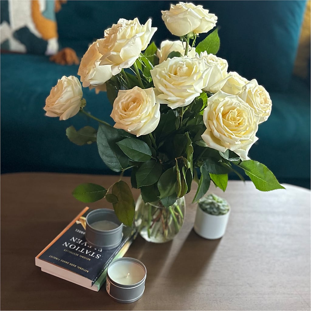 Long Stem Yellow Rose Bouquet –  Waddington Blooms, Waddington NY