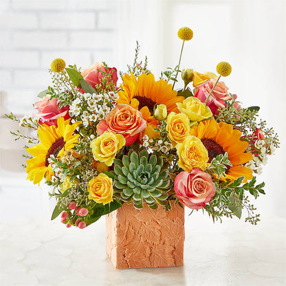 Sunflower Season Bouquet –  Waddington Blooms, Waddington NY