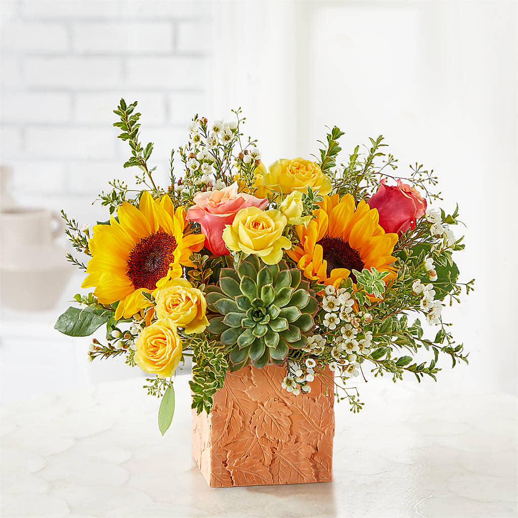 Sunflower Season Bouquet –  Waddington Blooms, Waddington NY