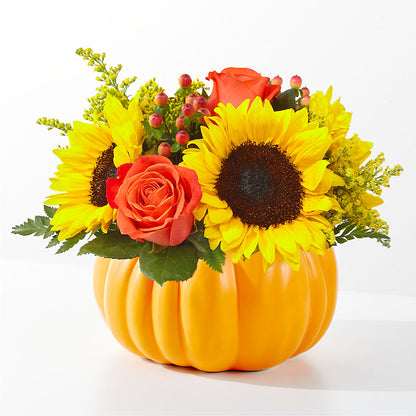 Pick of the Patch Pumpkin Bouquet –  Waddington Blooms, Waddington NY