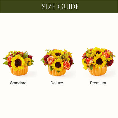 Golden Gourd Pumpkin Bouquet –  Waddington Blooms, Waddington NY