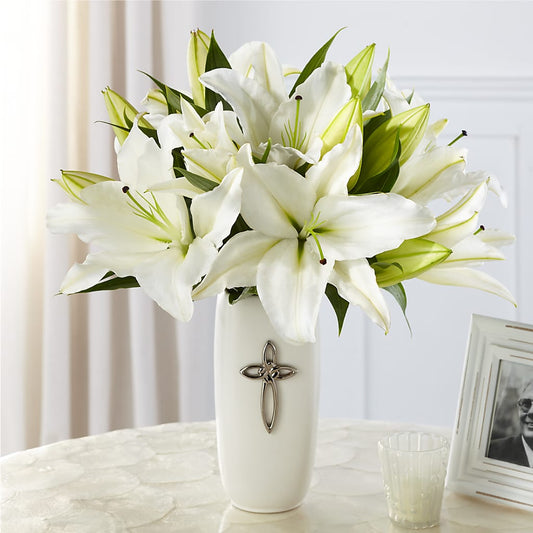 Faithful Blessings Bouquet –  Waddington Blooms, Waddington NY