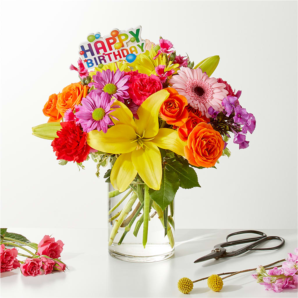 Cue the Confetti - A Florist Original –  Waddington Blooms, Waddington NY