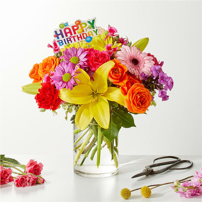 Cue the Confetti - A Florist Original –  Waddington Blooms, Waddington NY