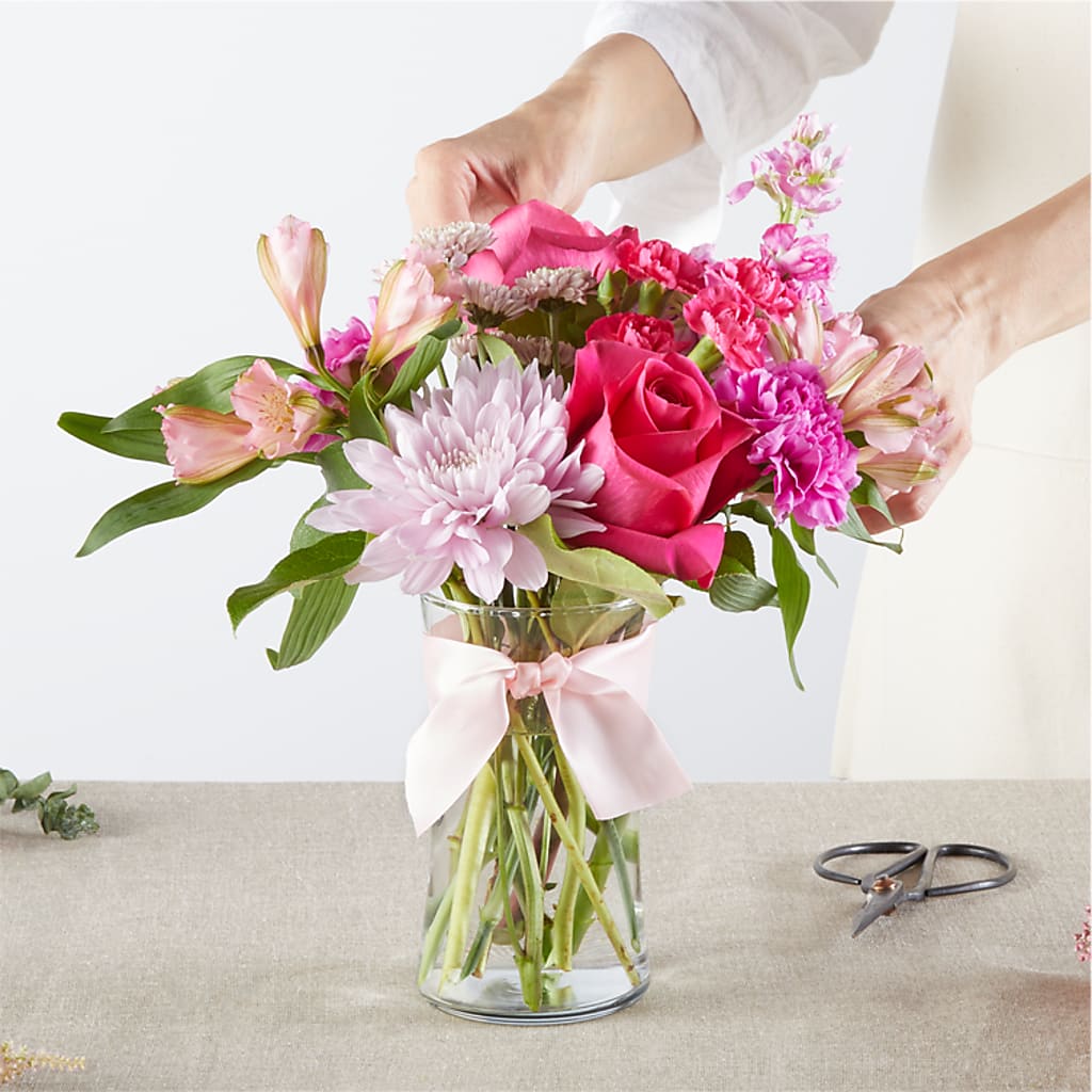 Pink Ribbon - A Florist Original –  Waddington Blooms, Waddington NY