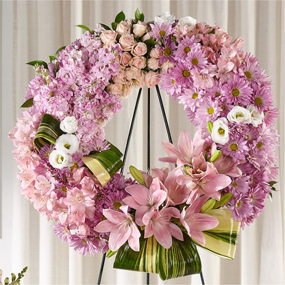 Gift of Warmth Wreath –  Waddington Blooms, Waddington NY