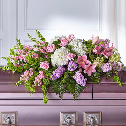 Life's Gratitude Casket Spray –  Waddington Blooms, Waddington NY
