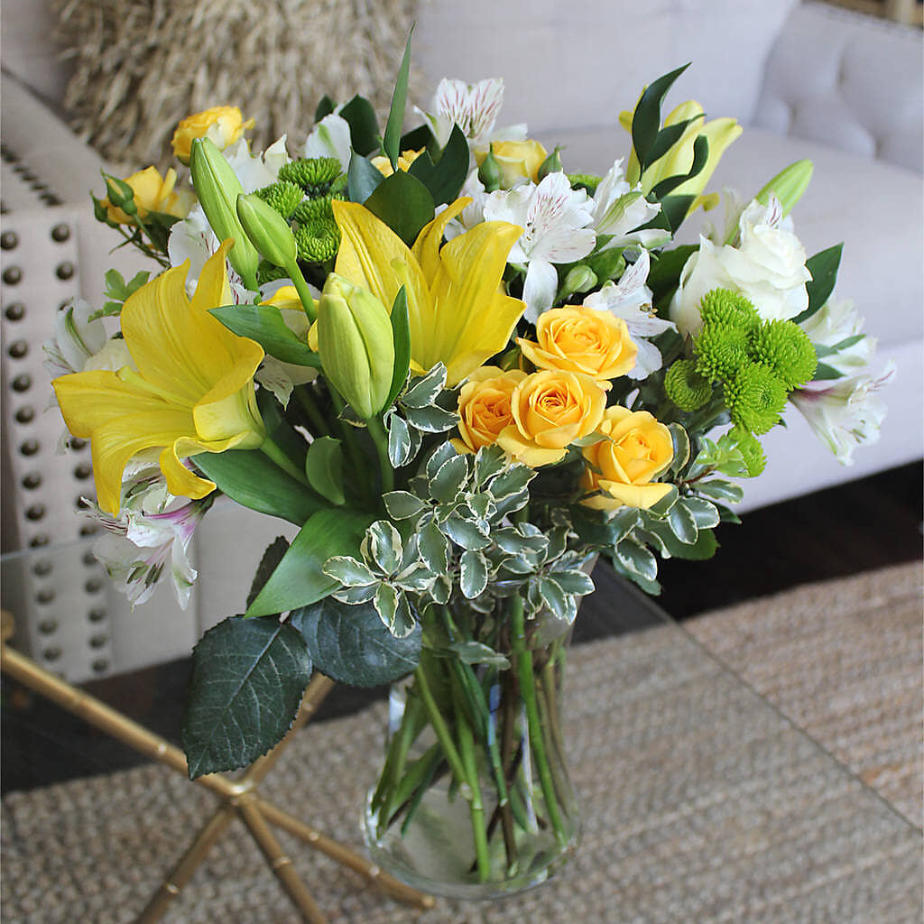 Hope & Serenity Bouquet –  Waddington Blooms, Waddington NY