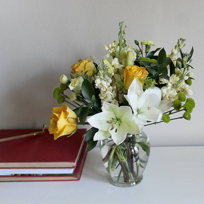 Hope & Serenity Bouquet –  Waddington Blooms, Waddington NY