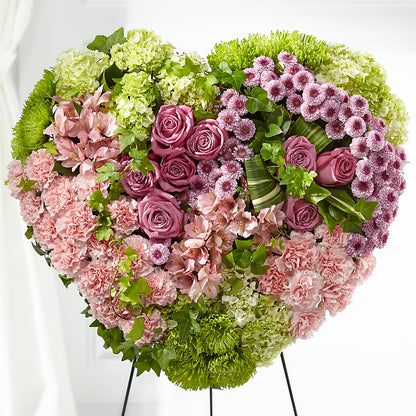 Heartwarming Standing Heart –  Waddington Blooms, Waddington NY