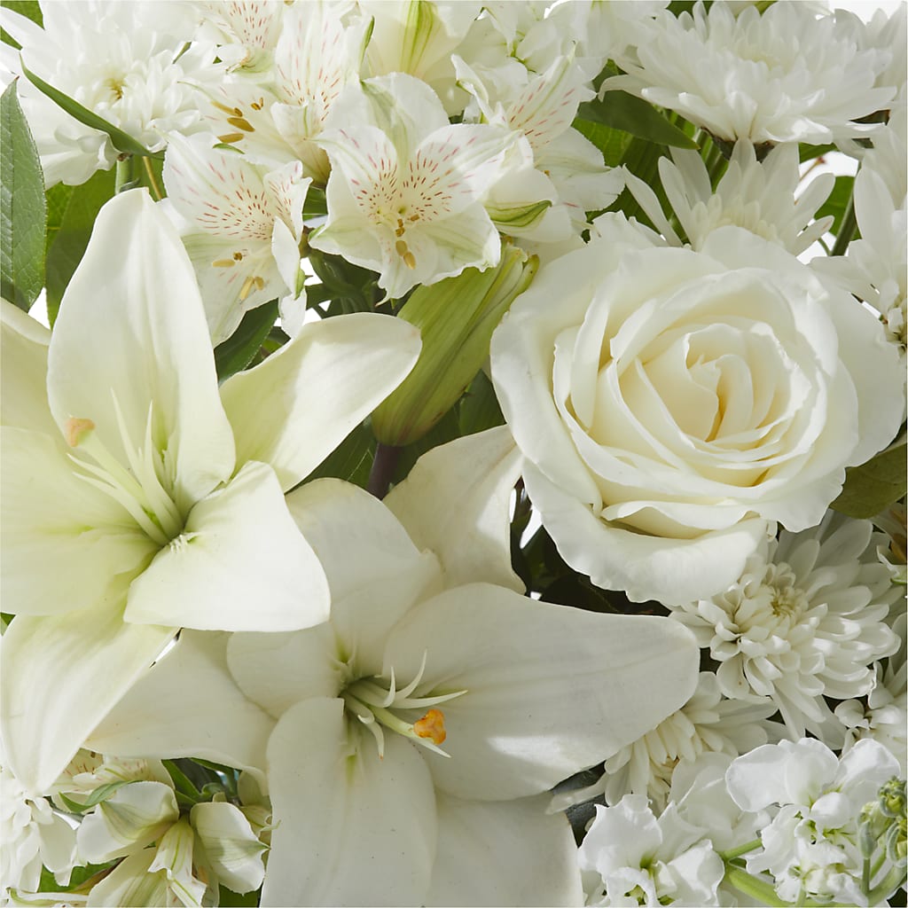 Peaceful Reflections Arrangement –  Waddington Blooms, Waddington NY