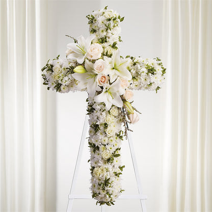 Spiritual Guidance Standing Spray –  Waddington Blooms, Waddington NY