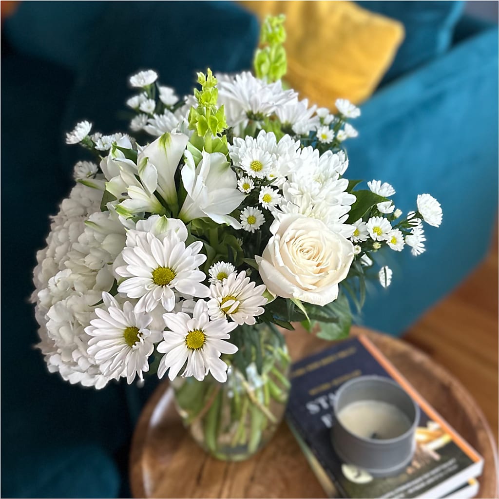 Classic Ivory – A Florist Original –  Waddington Blooms, Waddington NY