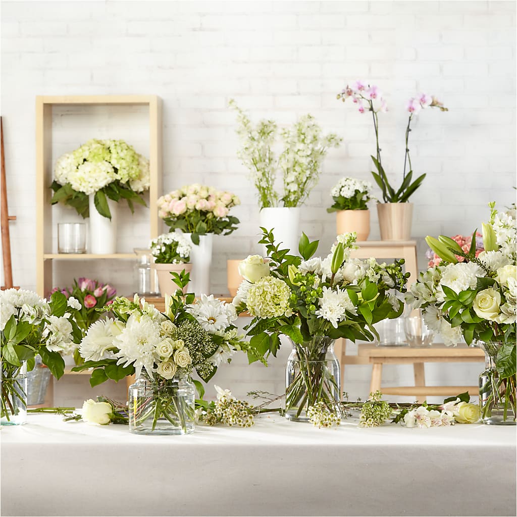 Classic Ivory – A Florist Original –  Waddington Blooms, Waddington NY