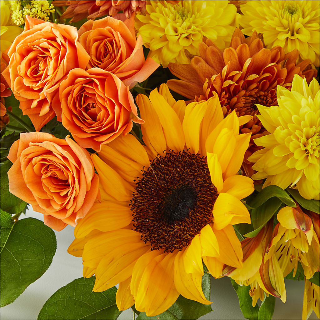 Autumn Harmony Centerpiece –  Waddington Blooms, Waddington NY
