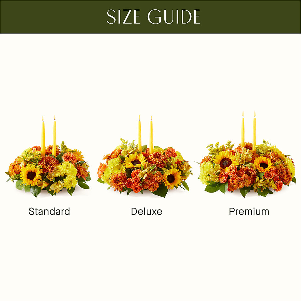 Autumn Harmony Centerpiece –  Waddington Blooms, Waddington NY