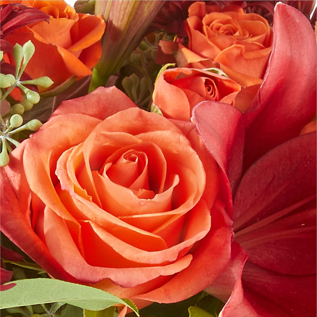 Crimson Leaves Bouquet –  Waddington Blooms, Waddington NY