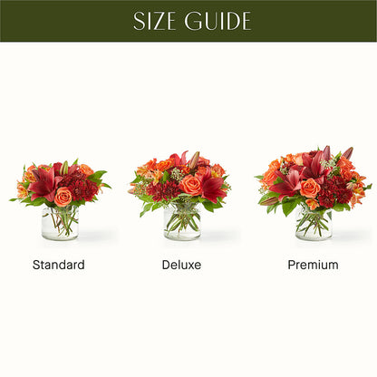 Crimson Leaves Bouquet –  Waddington Blooms, Waddington NY