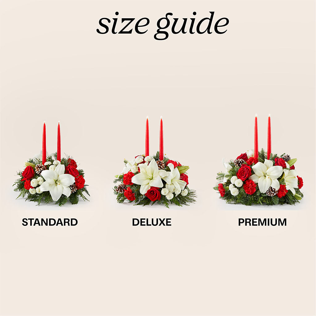 Seasonal Festivities Centerpiece –  Waddington Blooms, Waddington NY