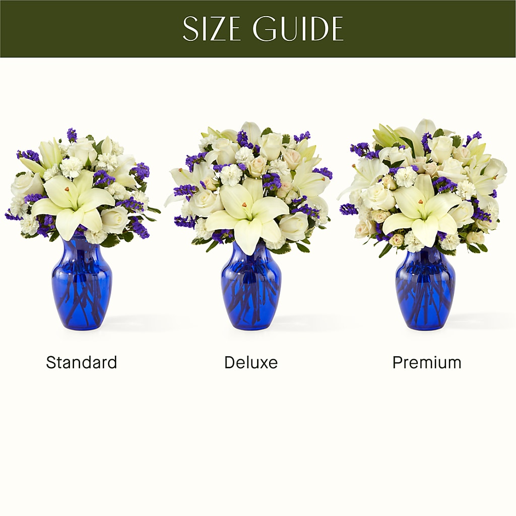 Sapphire Rush Bouquet –  Waddington Blooms, Waddington NY