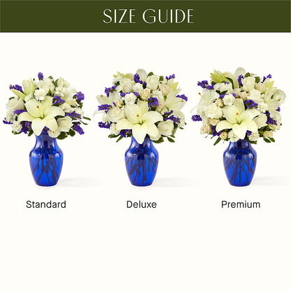 Sapphire Rush Bouquet –  Waddington Blooms, Waddington NY