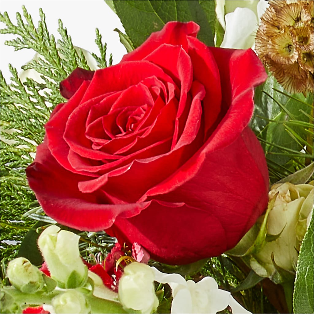 Deck the Halls Bouquet –  Waddington Blooms, Waddington NY