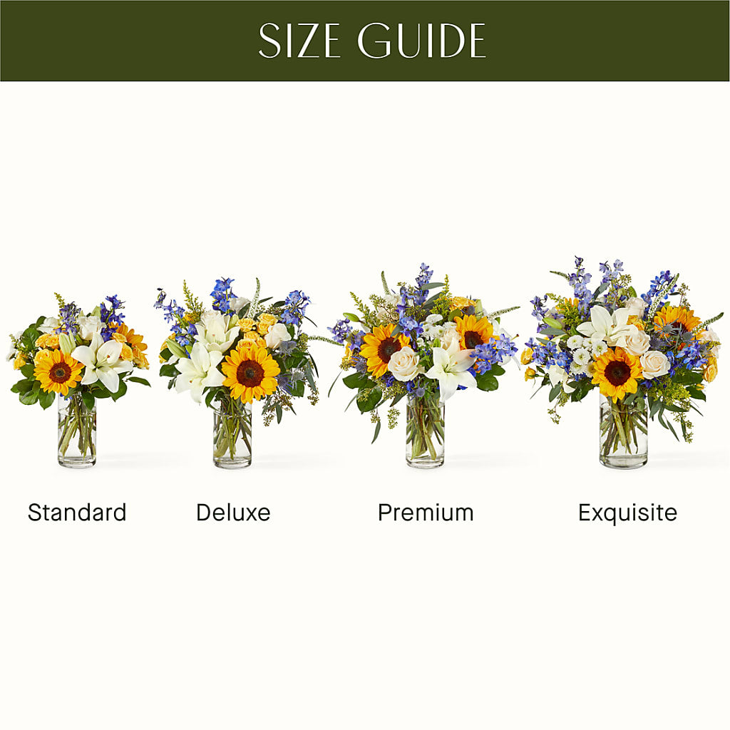 Wonderfully Sunny Bouquet –  Waddington Blooms, Waddington NY