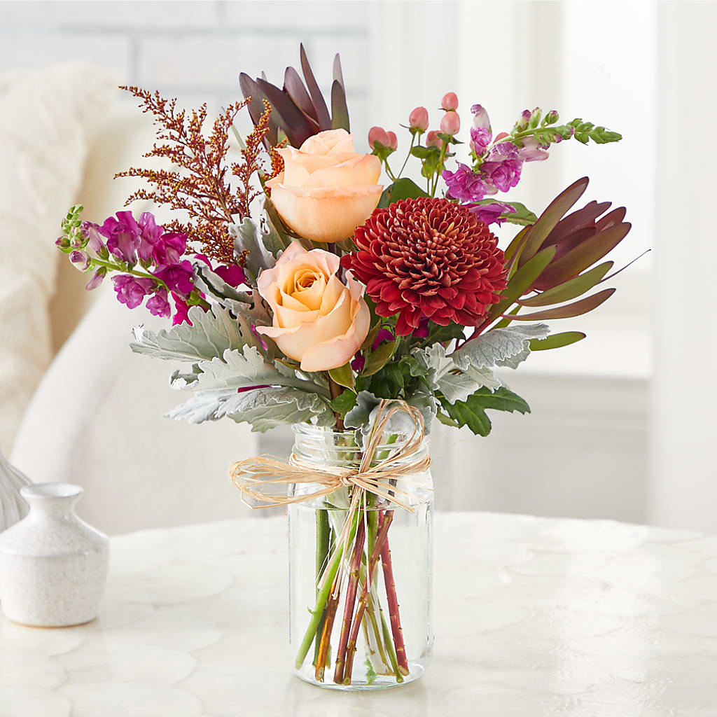 Moody Hues Bouquet –  Waddington Blooms, Waddington NY