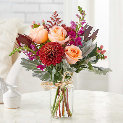 Moody Hues Bouquet –  Waddington Blooms, Waddington NY
