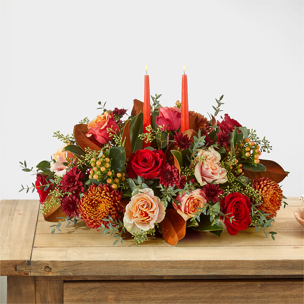 Gather Near Centerpiece –  Waddington Blooms, Waddington NY