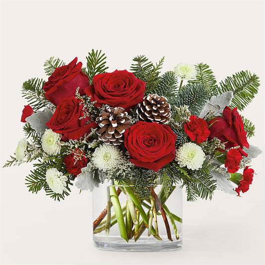 Yule Cheer Bouquet –  Waddington Blooms, Waddington NY