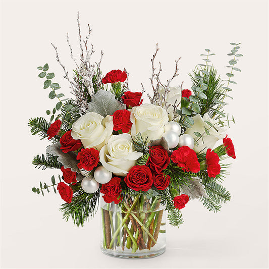 Trimming the Tree Bouquet –  Waddington Blooms, Waddington NY