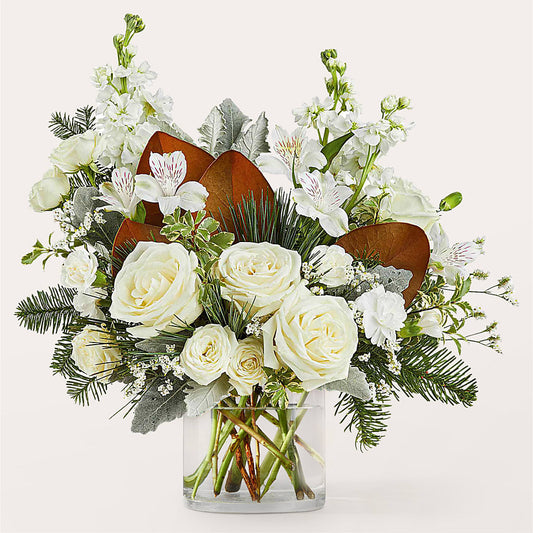 Fresh Snowfall Bouquet –  Waddington Blooms, Waddington NY