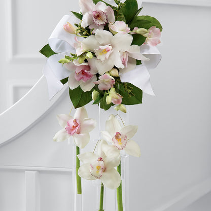 Perfect Entrance Pew Arrangement –  Waddington Blooms, Waddington NY