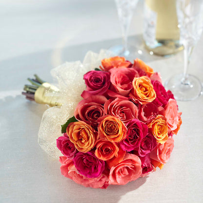Sweet Roses Bouquet –  Waddington Blooms, Waddington NY