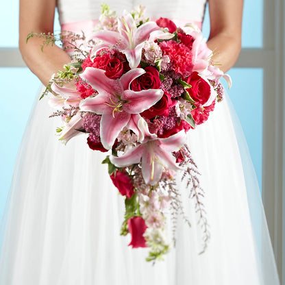 Lily & Rose Bouquet –  Waddington Blooms, Waddington NY