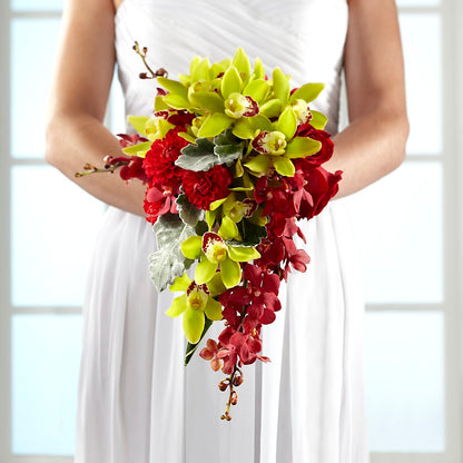 Elegant Orchid Bouquet –  Waddington Blooms, Waddington NY