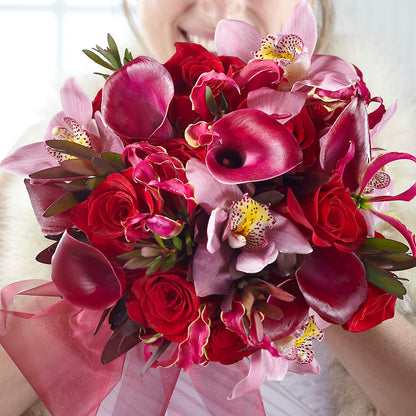 Heart of Hearts Bouquet –  Waddington Blooms, Waddington NY